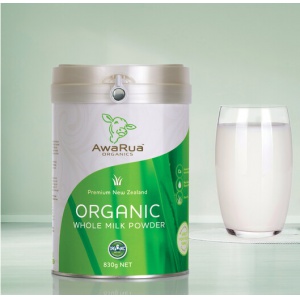NZ-AwaRua 阿瓦鲁 有机全脂成年人奶粉 830g