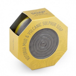 Parrs 帕氏 火山泥 硫磺 双面香皂 115g-保质期-2026.2