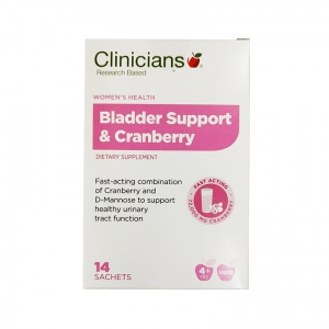 Clinicians科立纯 蔓越莓妇科保养冲剂 升级版14包-保质期-2026.12