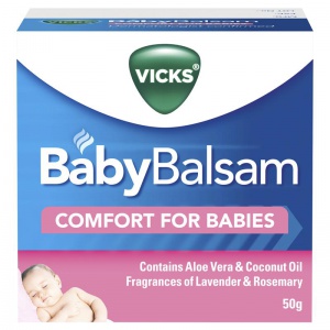 Vicks Baby Balsam 宝宝伤风感冒舒缓膏止咳通鼻 100g