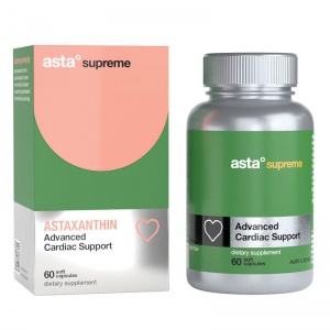 ASTA Supreme Cardiac天然虾青素 超级护心宝 60粒-保质期-2027.5