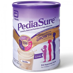 AU-Pediasure 雅培小安素儿童营养粉（香草味）850g*3罐装-保质期-2026.06