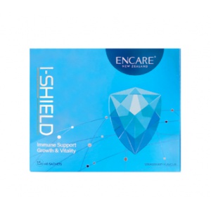 新包装 Encare 口服活性耳牛球蛋白免疫冲剂 草莓味 儿童版 1岁以上可用 1.5g*40袋-保质期-2027.4