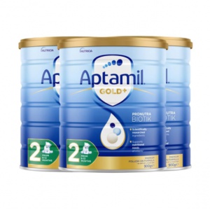 NZ-Aptamil-爱他美金装婴儿奶粉2段900g*3罐【2027.04】