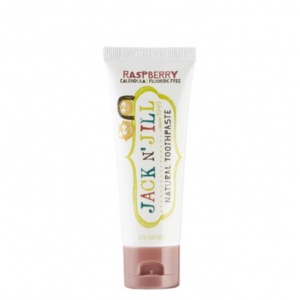Jack N‘ Jill 天然有机无氟可吞食儿童牙膏 树莓口味50g