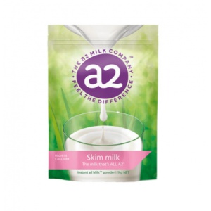 AU-A2白金系列成年人脱脂奶粉1kg装 6袋/箱-保质期-2026.03