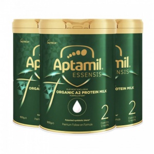 AU-爱他美奇迹绿罐A2-2段 900g 3罐装-保质期-2027.01