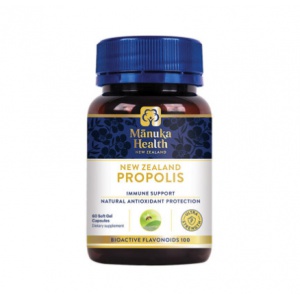 Manuka Health 蜜纽康 蜂胶胶囊 BIO100+ 60粒【2027.02】