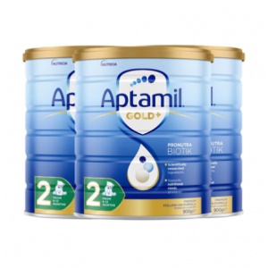 AU-Aptamil-爱他美金装婴儿奶粉2段900g*3罐【2027.05】