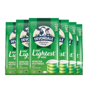 AU-Devondale 德运成年人脱脂奶粉 1kg*6袋【2026.01】