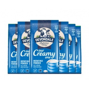 AU-Devondale 德运成年人全脂奶粉 1kg*6袋【2026.02】