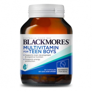 Blackmores 澳佳宝 复合营养片男孩发育配方 60粒【2027.01】