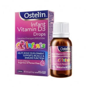 Ostelin Infant婴儿维D3 滴剂 2.4ml-保质期-2027.6