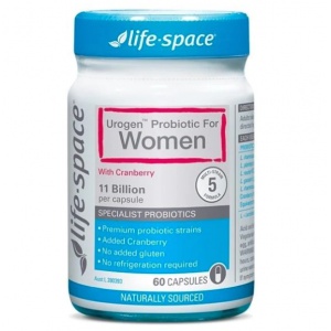 Life Space 女性益生菌含蔓越莓 60粒-保质期-2026.12