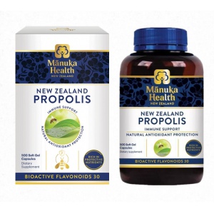 Manuka Health 蜜纽康 蜂胶胶囊 BIO30+ 300粒【2027.01】