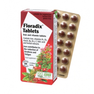 Floradix 铁元片84片-保质期-2027.06