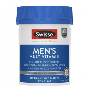 Swisse 男性复合维生素 120粒-保质期-2028.10