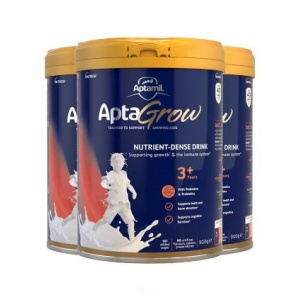 AU Aptamil 爱他美儿童成长奶粉 3+段(3-6岁)900g*3罐【2026.08】