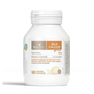 BioIsland 婴幼儿补钙软胶囊 90粒-保质期-2027.11