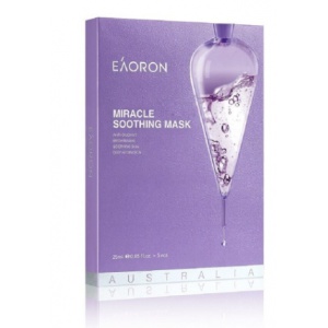 【单盒】Eaoron 蓝花楹奇迹片状面膜 5片装（紫色）-保质期-2027.03