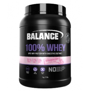 Balance 100%纯蛋白粉草莓味 1kg-日期-2026.10