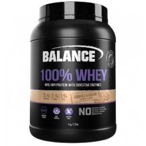 Balance 100%纯蛋白粉奶油曲奇味 1kg-日期-2027.01