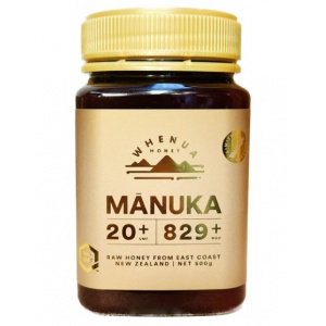 Whenua 蜂蜜 UMF 20+500g-保质期-2029.1
