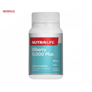Nutralife 纽乐 越桔10000毫克护眼30粒-保质期-2027.05