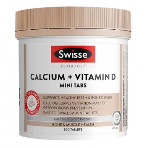 Swisse 迷你钙+维生素D3 300片-保质期-2028.1