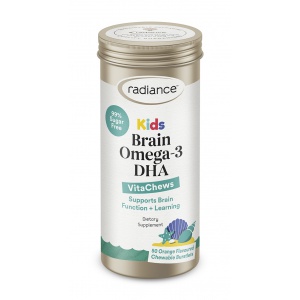 Radiance 儿童DHA咬咬丸补充Omega-3 50粒-保质期-2026.10