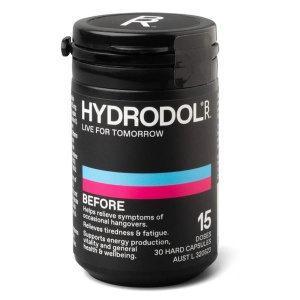 Hydrodol 二合一双倍强效解酒片 30粒-保质期2027.12