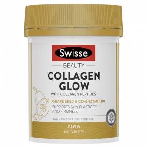 Swisse Collagen Glow 胶原蛋白肽发光片 120粒【2025.08】