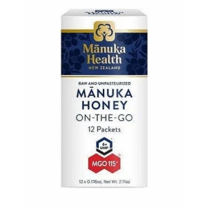 Manuka Health 蜜纽康麦卢卡蜂蜜独立包装条12x5g【2029.06】