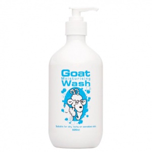 The goat skincare  纯天然山羊奶沐浴露（原味）500ml