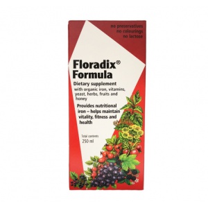 Floradix 新西兰版纯天然有机液体铁补血口服液-铁元 250ml