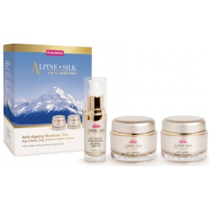 Alpine Silk Anti Ageing Moisture Trio抗衰老保湿三件套(眼霜,日霜,晚霜) --保质...