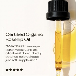 Trilogy 趣乐活 有机认证玫瑰果油 20ml-保质期-2026.7