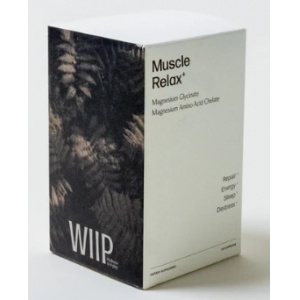 WIIP 放轻松 甘氨酸镁 氨基酸螯合镁胶囊 120粒--保质期2027.9