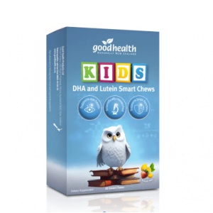 Good Health 好健康 儿童 DHA &叶黄素 咀嚼片 30粒-保质期-2027.04