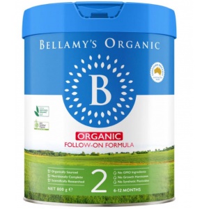 AU-Bellamy's贝拉米有机婴儿奶粉2段800g*3罐装【2027.05】