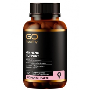GO Healthy Meno Support 更年期保养60粒素食胶囊--保质期2028.02