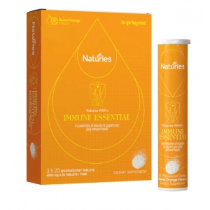 Naturies 奈氏力斯 免疫精华泡腾片 60粒-保质期-2027.1