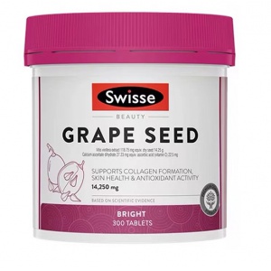 swisse 烟酰胺葡萄籽300粒--保质期-2027.01