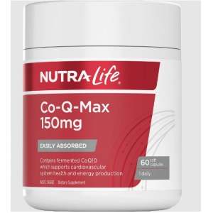 Nutralife 纽乐 复合150mg辅酶Q10胶囊 60粒【2027.05】