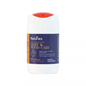 Naturies 奈氏力斯 睡眠安神胶囊 5-HTP 镁  SLEEP& MOOD CARE 60 capsules
