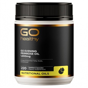 GO Healthy 高之源 月见草油 1000mg  220粒【2028.08】