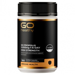 GO Healthy 高之源 蜂胶胶囊 一天一粒 2,000mg 180粒【2028.06】