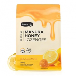 Comvita 康维他 麦卢卡蜂蜜润喉糖(柠檬味) 500g-保质期-2029.3