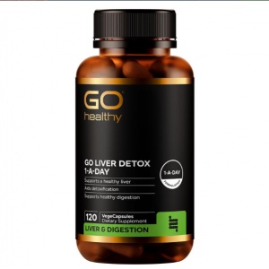 GO Healthy 高之源 日服护肝解毒胶囊 120粒-保质期-2028.7