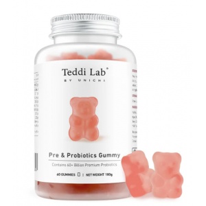 Unichi Rosa Prima 益生菌轻体小熊软糖 60粒 (酸奶味)-保质期-2027.1